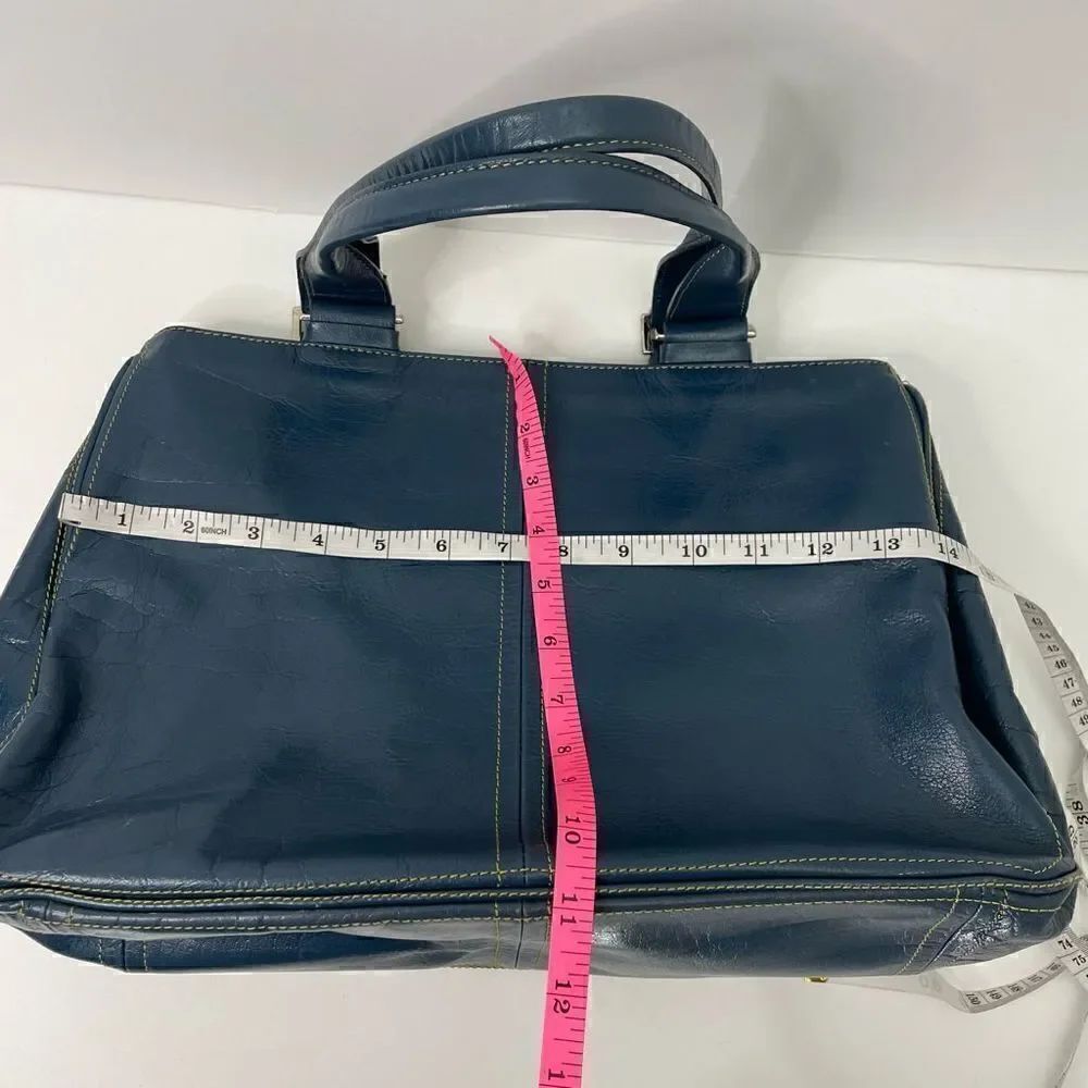 Kenneth Cole| Medium| Handbag | Blue| Several pockets - Picture 3 of 12